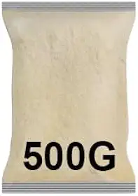 Gelatina em Pó Pura 500g Incolor 240 Bloom – Qualidade Premium para Suas Receitas.