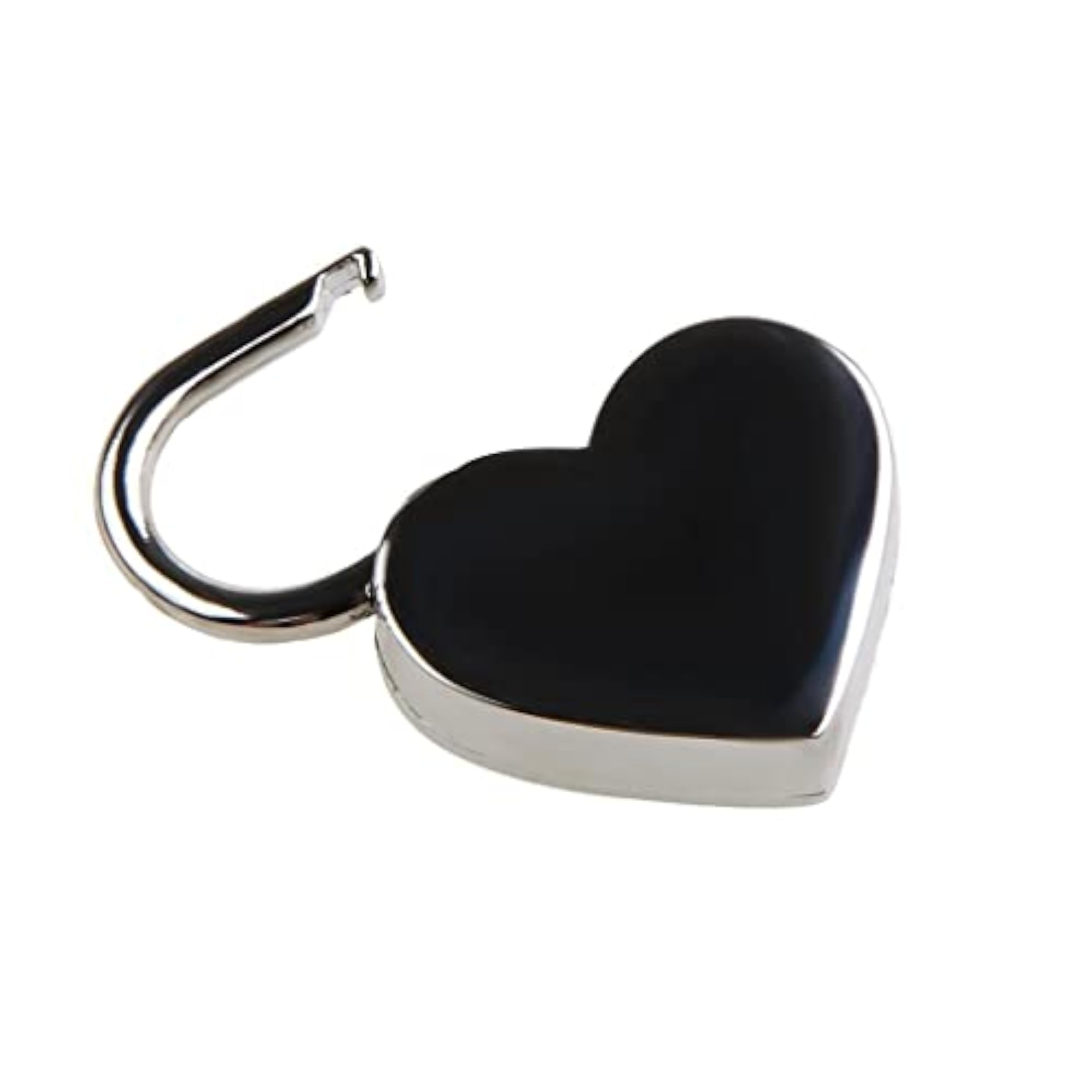 Mini Lock Heart Shape Luggage Case Crystal Lock with Key