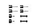 Tamiya America, Inc Drive Shaft Set: (TT01), TAM51006