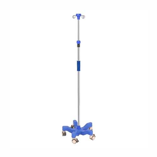 Support de perfusion mobile à hauteur réglable pour sac de liquide IV - 2