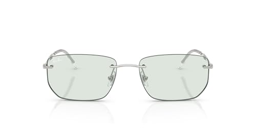 Ray-Ban RB3768 Prescription Eyewear Frames Silver/Photochromic Emerald Dark 56 mm