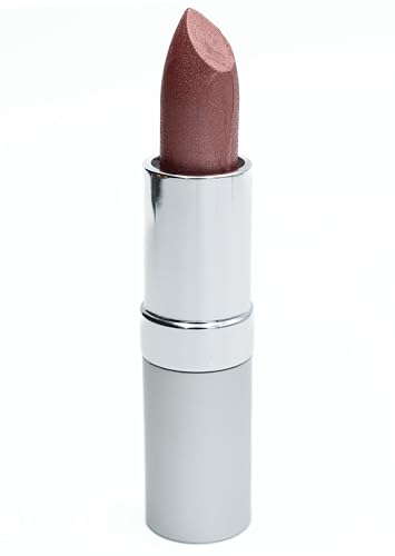 Image of Pure Ziva Spicy Rum Nude Burgundy Shimmer Creamy Pearl Lipstick Color Moisturizing Paraben Free, No Animal Testing & Cruelty Free Lip Makeup Color