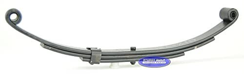 Sturdy Built 25 1/4 inch Double Eye 3 Leaf Spring 2,000lb Capacity