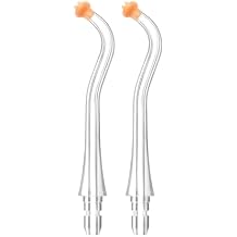 usmile Replacement S-Type Guidance Tip Nozzles for C10 Flosser 2 Pack, Ideal for Braces & Dental Care