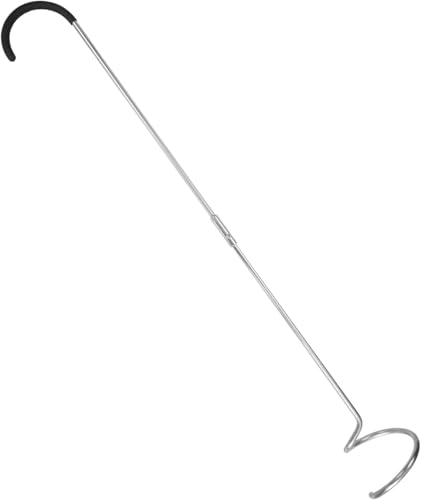 SQUEEZE master Aeratore per compost, paletta per compost, agitatore, strumento manuale in acciaio inox, per tazze di compost all'aperto, agitatore, artiglio da giardino, miscelazione compost