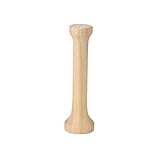 Mrs. Anderson’s Baking Dual-Sided Pastry Dough Tart Tamper, Hardwood, 6-Inches