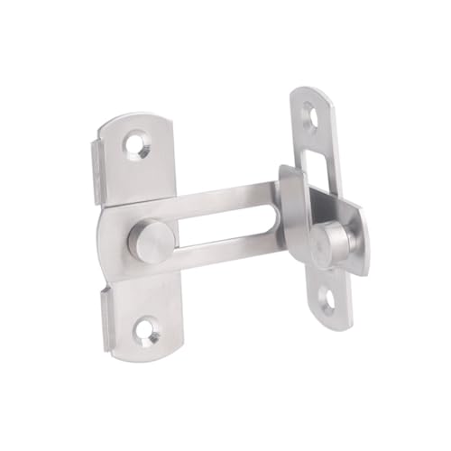 NUOLUX ステンレス製防錆ドアラッチロック 強靭耐久 引き戸窓キャビネット用 多用途ボルトバックル 家 ホテル 家具施錠用