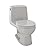 TOTO UltraMax One-Piece Round Bowl 1.6 GPF Toilet, Sedona Beige - MS853113S#12