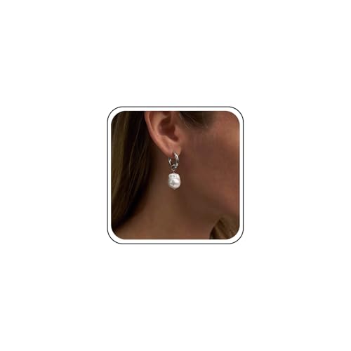 Boucles d'oreilles de mariage en argent et perles pour sublimer votre tenue