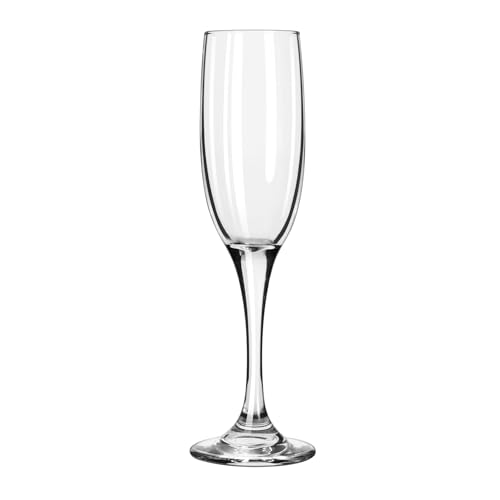 Libbey Glassware 3796 Embassy Royale Tall Flute, 6 oz. (Pack of 12)