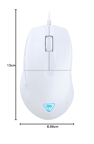 Pure SEL - Mouse da gioco RGB ergonomico ultraleggero, sensore ottico a 8K DPI, sistema di pretensionamento, illuminazione RGB - Bianco - Mouse gaming - Immagine 9