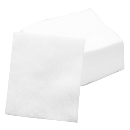 FOMIYES 400pcs Boxed Cotton Pads for Face Makeup Remover Soft Absorbent Cotton Rounds