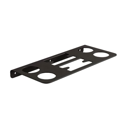 FROMCEO Prácticas raquetas de tenis de hierro para colgar en la pared, estante de almacenamiento paralelo, ahorro de espacio para decoración de gimnasio y canchas, fácil instalación, estante de