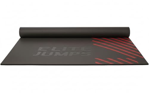 EliteSRS Jumps Premium Jump Rope Mat - Large Format Non Slip Mat - Home Workout Exercise Mat - Suitable for All Surfaces