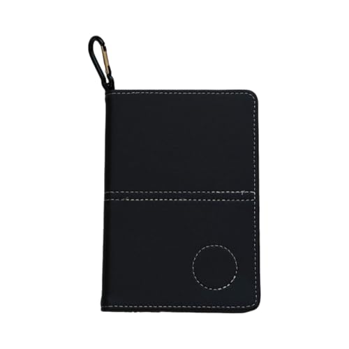 STARTIST ゴルフスコアカードホルダーブック、ゴルフスコアカードカバー、アクセサリー、ポータブルノートブック、ゲームギフト、男と女用, Style D