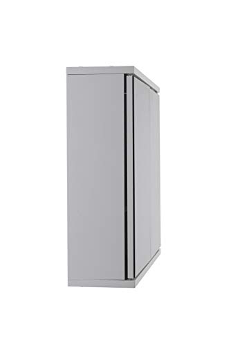 Croydex Simplicity Self-Assembly 2 Door Mirror Cabinet (FSC MDF), White Croydex Simplicity Self-Assembly 2 Door Mirror Cabinet (FSC MDF), White