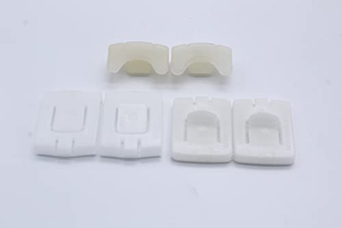 SHLPDFM Juego de 6 piezas deslizantes, pieza de guía, rieles de asiento, clips de fijación 191881213 435881203A 171881213B para Golf MK1 MK2 MK3 Cover