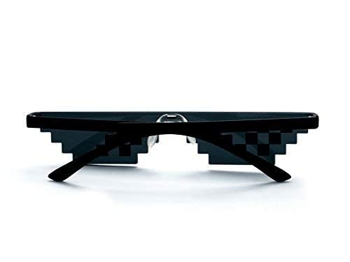 Image of Craftvista Thug Life Sunglasses for Men And Womens, Kids favourite, Photo Prop 12 Bit Pixel Mosaic Unisex Party Glasses (Thuglife Glasses)