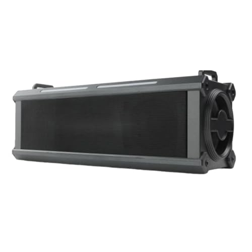 Q8 8Wx2 Wireless Bluetooth Speakers with 8Wx2 HD Crystal Clear Loud Stereo Sound,Rich Bass,Built-in Mic,2000 mAh /12H Playtime Sound Box for Home,Office,Outdoor,Travel for iPhone,Samsung (Black)