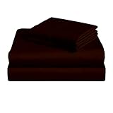 RV Short Queen Sheet Set - 400 Thread Count Egyptian Cotton Sheets for RV Camper Short Queen Size 4...