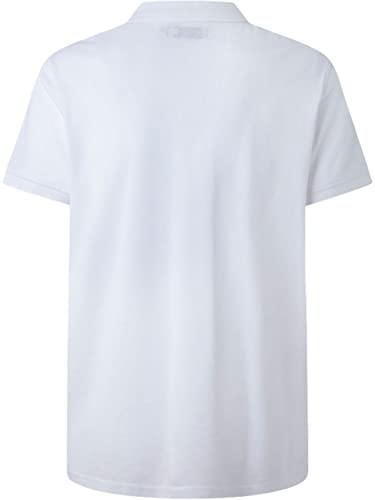 Pepe Jeans Herren Vincent N Poloshirt, 800weiß, XXL EU – Ansicht 3