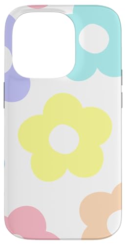 Danish Pastel Daisy Flowers Preppy Aesthetics Girly X}zP[X iPhone 14 Pro p