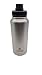 Produktbild Kenucamp® Edelstahl Thermo Trinkflasche 1000 ml  Isolierflasche doppelwandig (Silber), hält 12h kühl & warm, bruchsicher & rostfrei  Thermosflasche für Sport, Camping, Büro & Outdoor