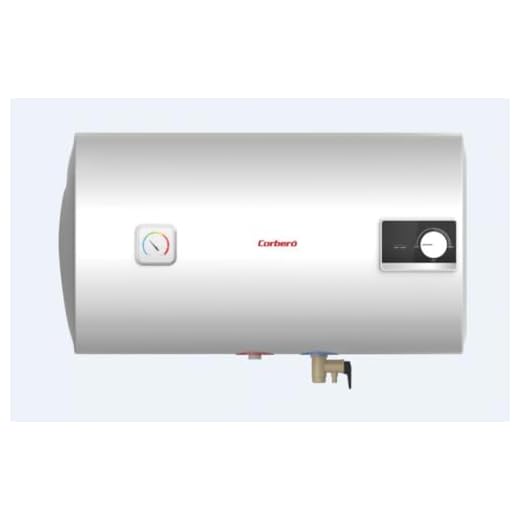 Corberó - Termo Eléctrico Capacidad 47L, CTMA50H, Termo Eléctrico Horizontal, Tanque de Acero, Perfil M, Eficiencia Energética C