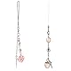 Amabro 2 Stück Süße Phone Charm,Erdbeere Handyanhänger,Würfel Handy Anhänger Y2k Bag Charms Sawako Handykette Handyhülle Niedlich Glänzend Telefon Zubehör für Handytasche Schlüsselanhänger Kamera