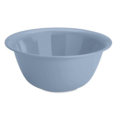 Sterilite 6 Qt Tazón para Preparar y Servir Comida, Plástico, Azul, 12 Unidades miniatura 2