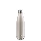 Die FLSK Trinkflasche ist mit einer Füllmenge von 350 ml, 500 ml, 750 ml oder 1000 ml in verschiedenen Farben erhältlich. Du kannst sie in der Handtasche mit ins Büro oder im Rucksack mit zum Yoga nehmen. Die FLSK begleitet Dich immer und überall und macht deinen Alltag komfortabler.