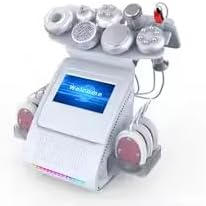 9-in-1 Body Sculpting Device with LCD Display, White Pink [with Technical Support in THE U.S.A. and Warranty]