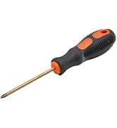 TMAX Non Sparking Beryllium Bronze Phillips Head PH1 screwdriver, length 3 Inch