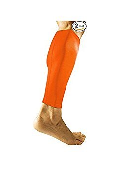 Manchons de compression mollet Mcdavid 6577 orange sport et running