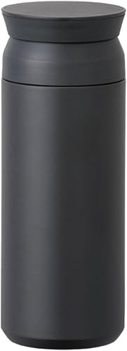 トラベルタンブラー 500ml 350ml 真空二重構造 保温保冷効果 屋外 ポータブル 子供 魔法瓶カップ コーヒー 何気なく ギフトカップ 保温保冷タンブラー ポータブル魔法瓶 子供用コップ (ブラック,500 ml)