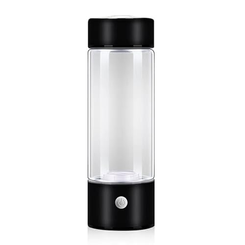 Botella de Agua de hidrógeno Taza de Agua Rica en hidrógeno Generador ionizador de Agua USB Taza Inteligente Saludable H2 1600 ppb de Alta concentración