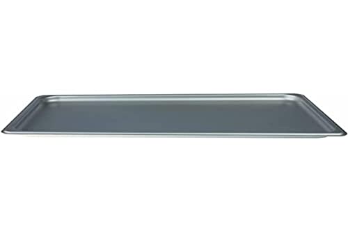 Pentole Agnelli Alsa182C/S20 Bacinella Gastronorm 1/1, Antiaderente, Alluminio, 53 X 32.5 X 2 Cm