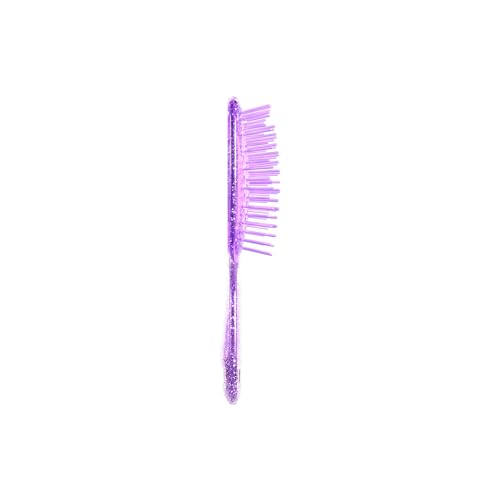 Image of FHI Heat UNbrush Mini Detangler Brush for Pain-Free Brushing on All Wet or Dry Hair Types - Durable Duoflex Anti-Static Bristles, Lightweight Handle, Vented Mini Hair Brush