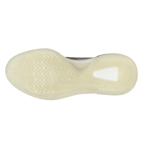 Image of adidas Yeezy Quantum Lace-Up Sneakers- Knitted Elastic Collar, Mesh Upper with RPU Cage, Boost Cushioning - Yeezy Shoes