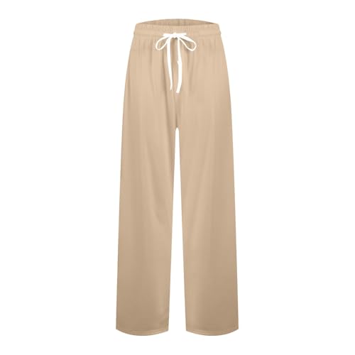 Mens Pajama Pants Drawstring Comfy Bottom Pants Men Stretch Relaxed Fit Wide Leg With Pockets Sleep Lounge Sleepwear4