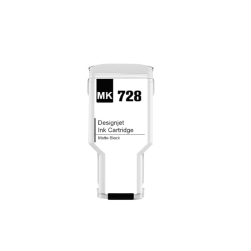 Cartouche HP 728XXL Noir 300ml de qualité supérieure et durable