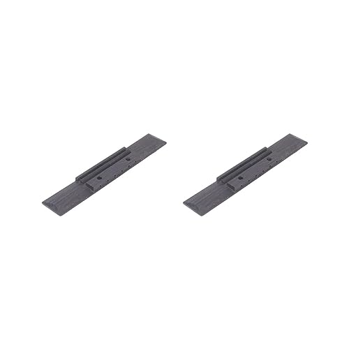 2のセット木製サドルナットギターブリッジ安定した頑丈なアクセサリーアップグレードパーツスタイル E 2 穴, 2穴ロックネジ, 平置きサイズ