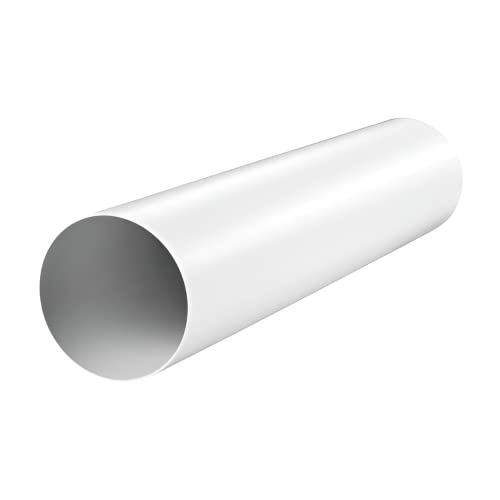 Système de tuyaux ronds en PVC 150 mm - Tuyau de ventilation 0,5 m