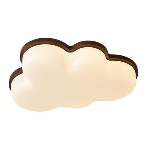 Lámpara de Techo LED Regulable para Dormitorio, empotrada, con Control Remoto | Diseño Moderno de Nubes (Color: B), D1-XYCa