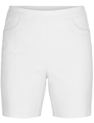 Tribal Women's Flatten IT Pull ON Short, White, 6