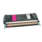  FG Encre Cartouche de Toner Compatible pour Lexmark C524 Magenta