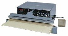 Programmable sealer with foot pedal