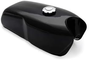 Miniatura 3 de The Horizon Cafe Racer Tanque de gasolina - Negro - Tanque de gasolina para motocicletascombustible de 2.4 galones 9 litros