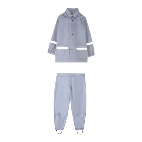 Ensemble imperméable garçon idéal pour jouer sous la pluie avec sa veste à capuche imprimée