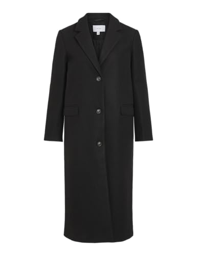 Manteau VISOLO VILA chaud boutonné mi-long vêtement d'hiver tendance